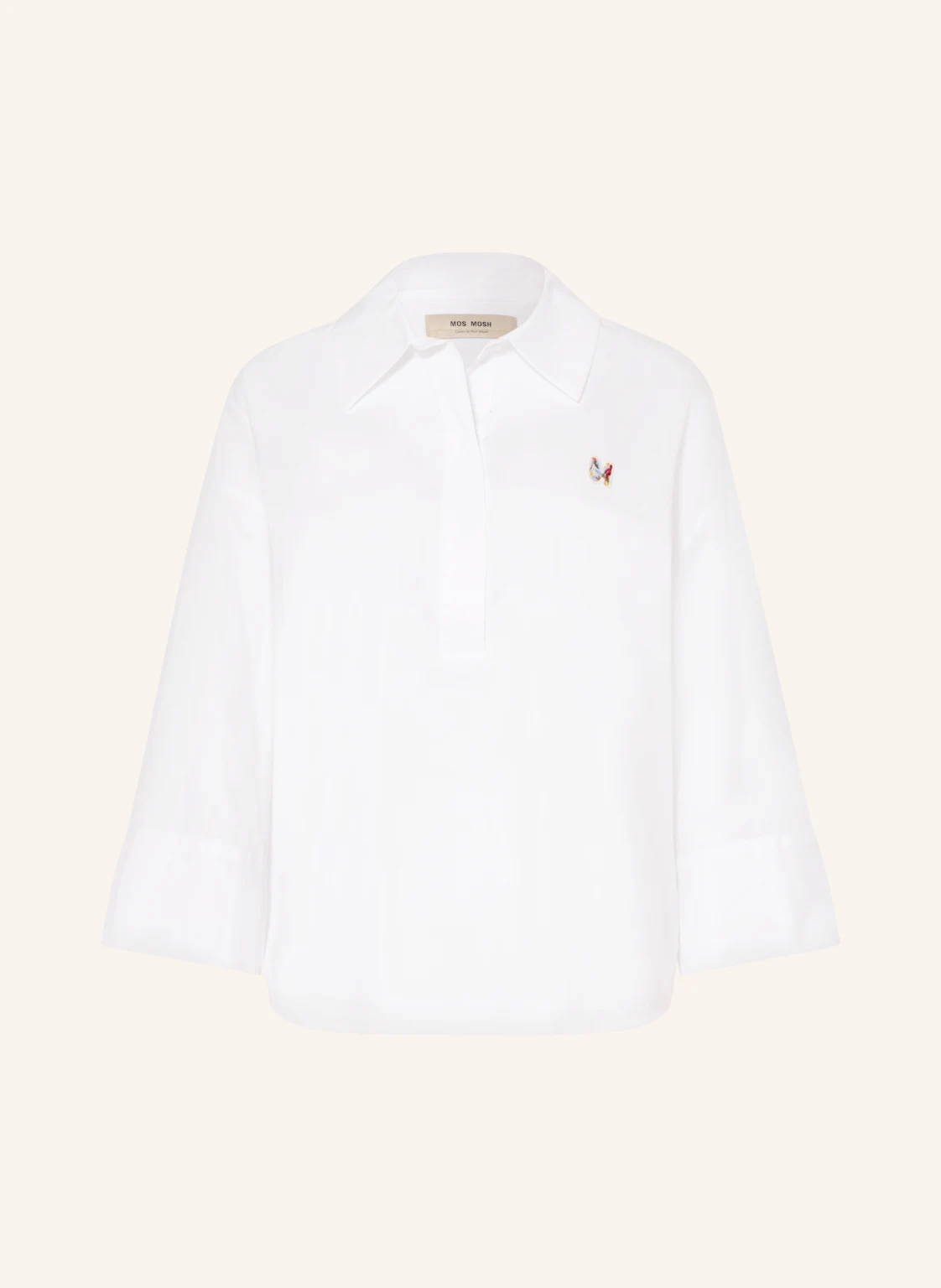 MOS MOSH Blusenshirt MMBRITZE mit 3/4-Arm