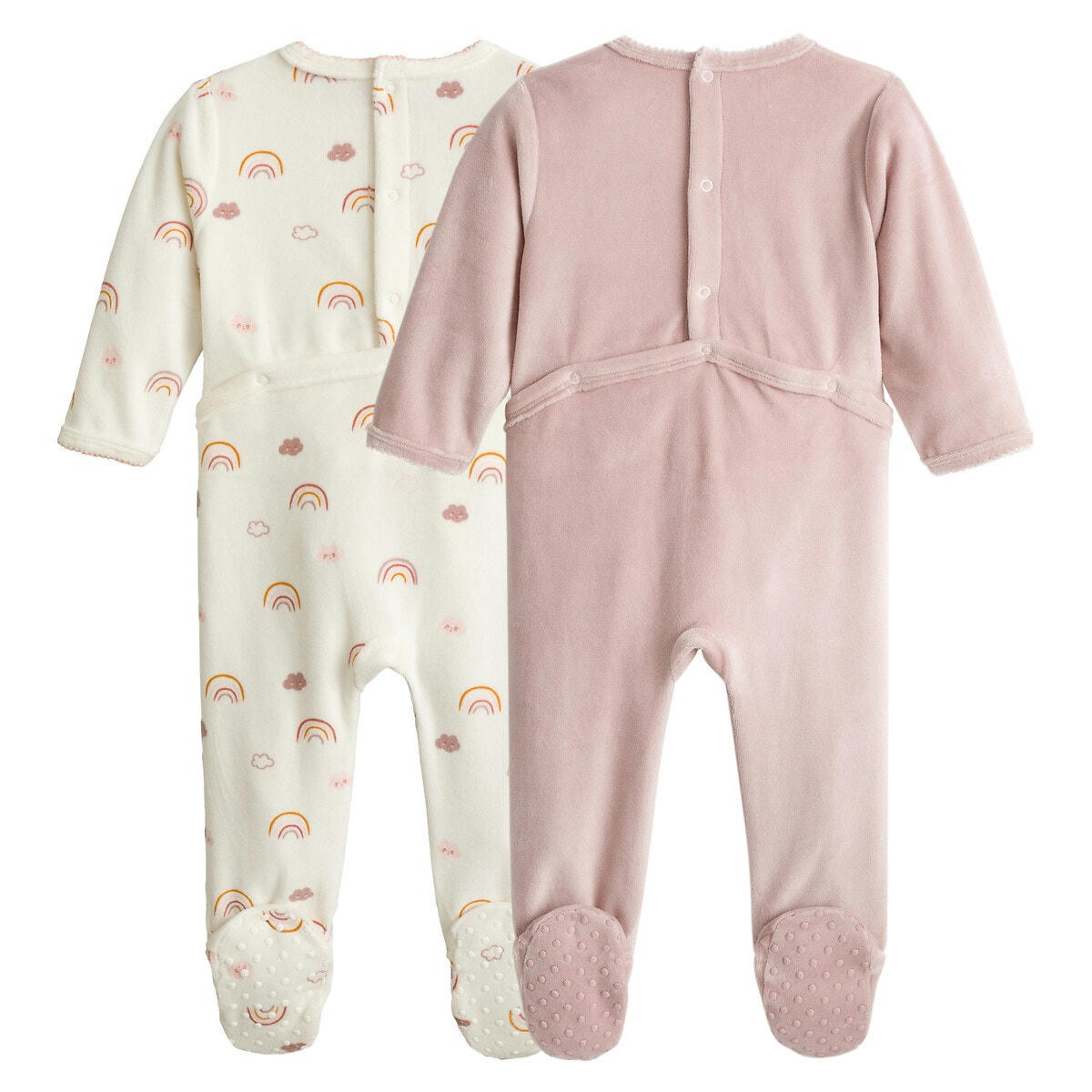 Lot de 2 pyjamas en velours