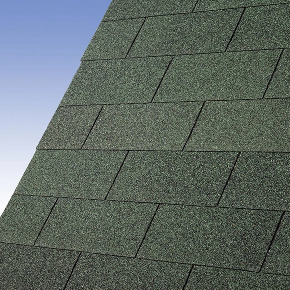 Dachschindel »Dacheindeckung«, Bitumen, dunkelgrün, Paketinhalt: 3 m²