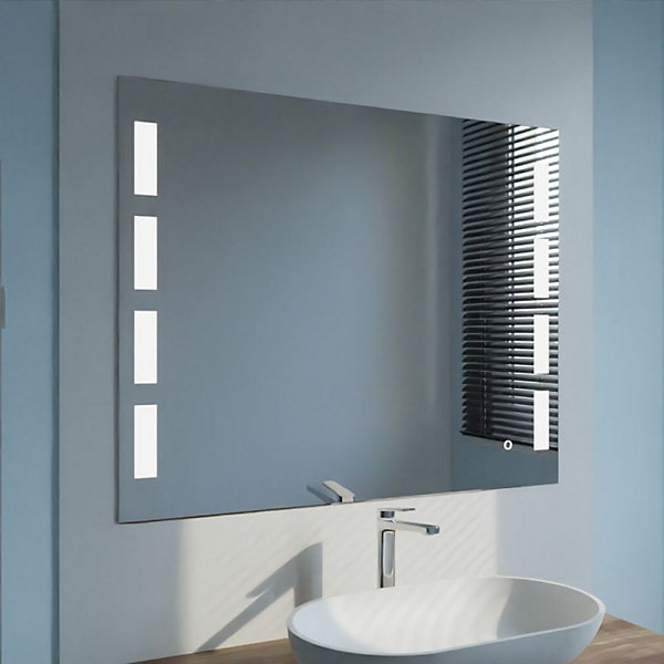Miroir lumineux antibuée PRESTIGE 100x80 cm
