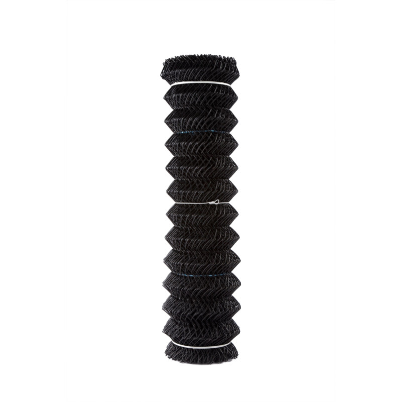 Treillis simple torsion plastifié noir Ø 3 mm 1 x 25 m GIARDINO