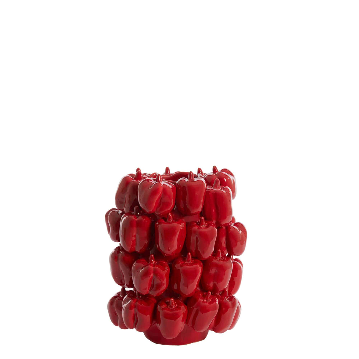 Light & Living vaas Bellpepper - rood - 23.5x23x32.5cm