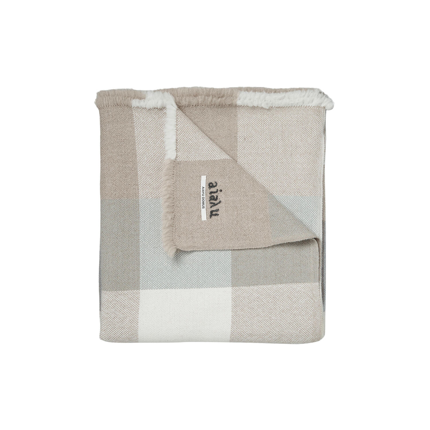 Marlon plaid, mix sand