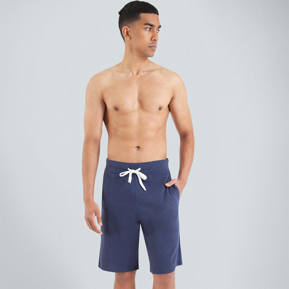 Pyjashort T-shirt col V