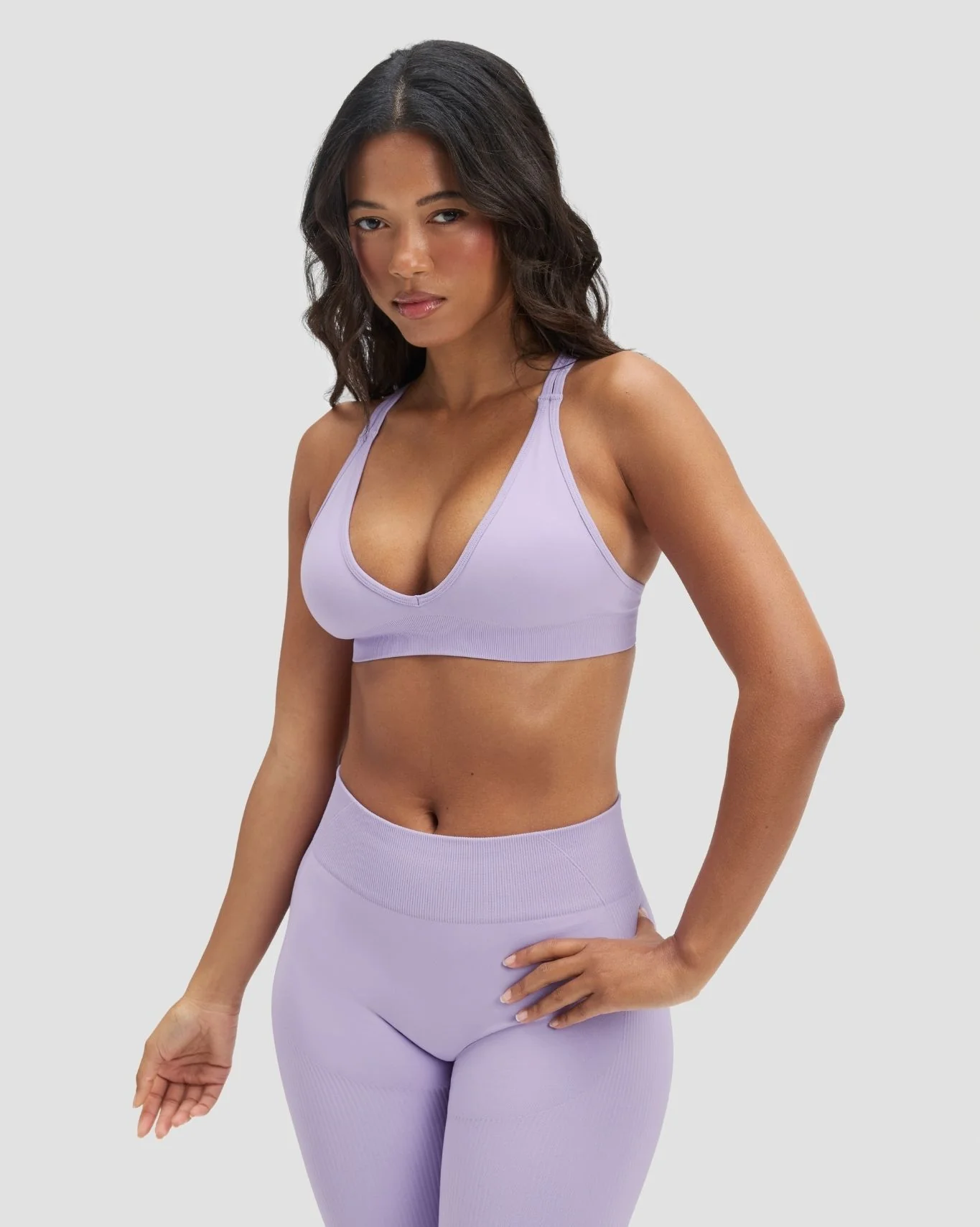 Elevate™ Sculpting Seamless High Apex Bra | Lilac