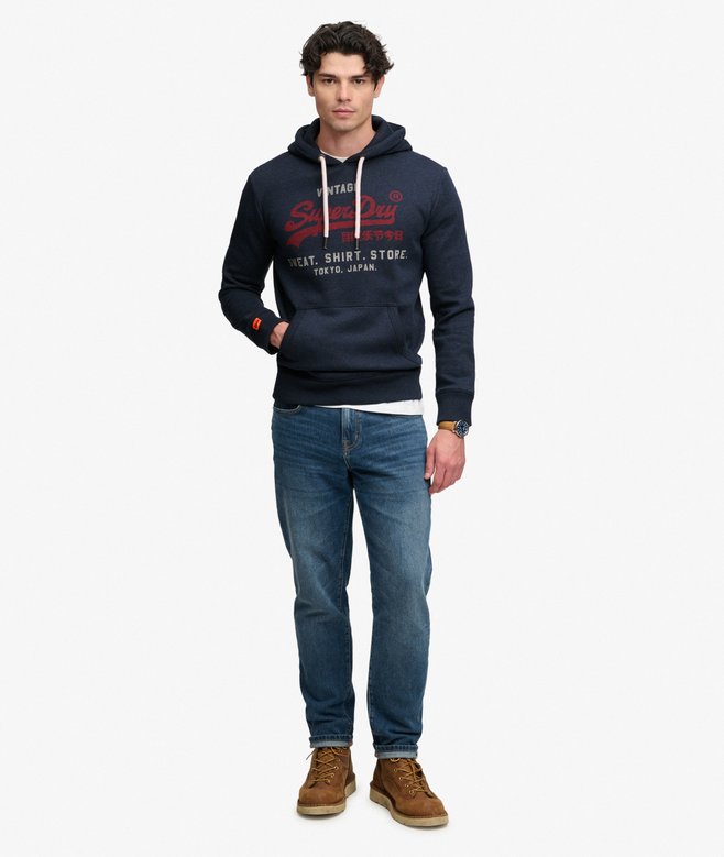Vintage Logo Heritage Relaxed Hoodie