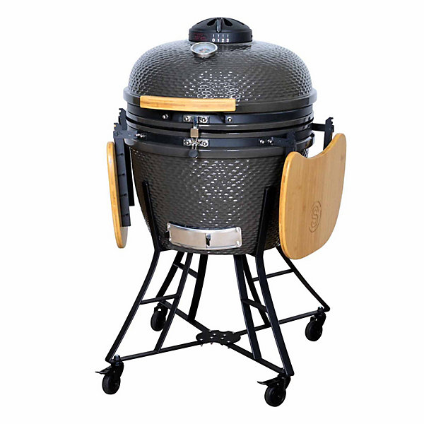 Barbecue charbon de bois Somagic Kamagic noir Ø.60 cm