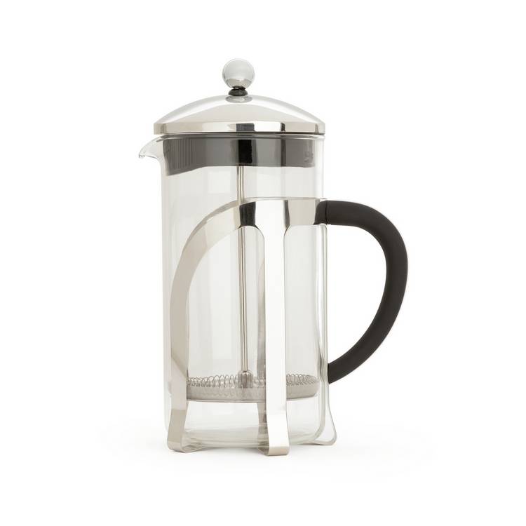 Habitat 8 Cup 1000ml Cafetiere - Chrome