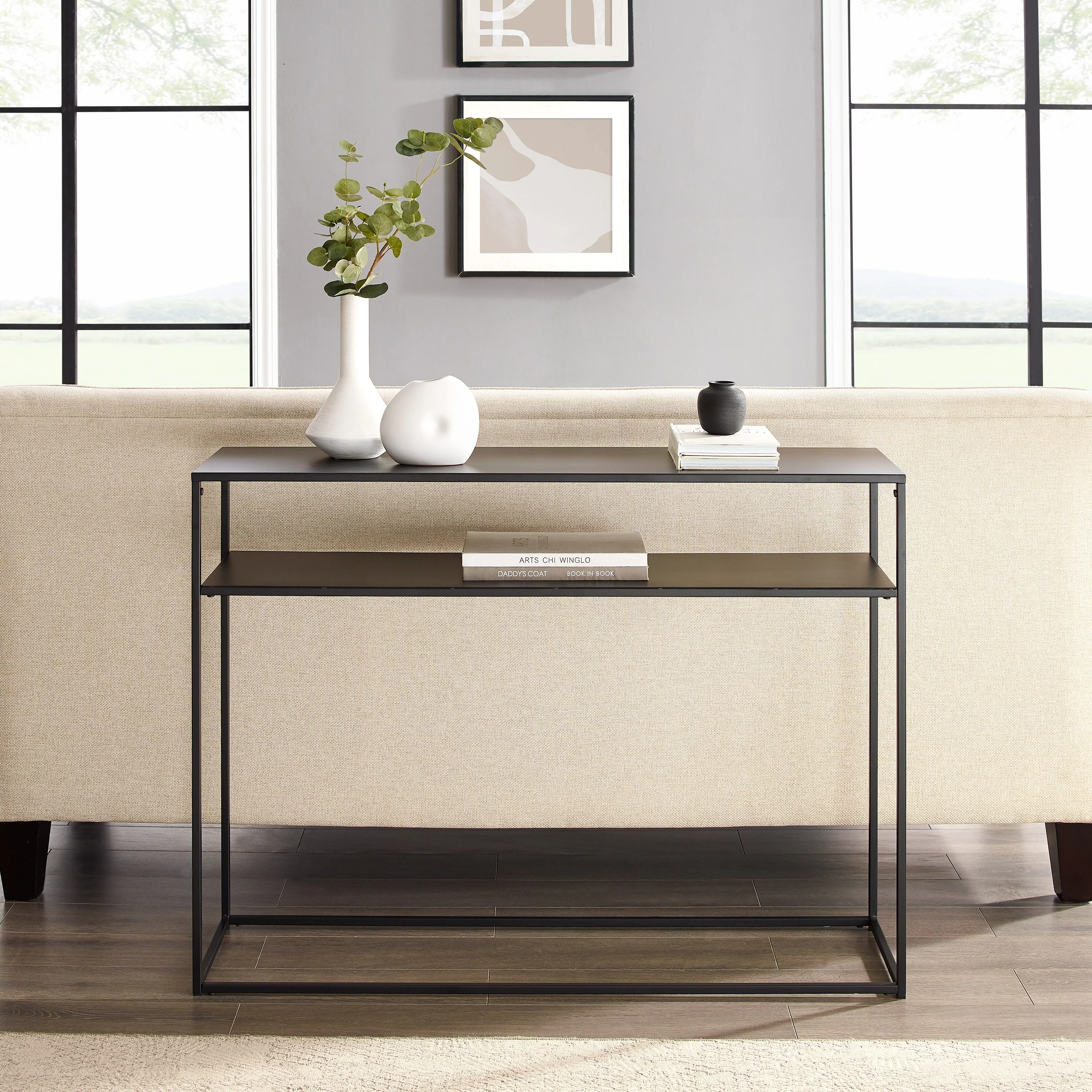 Crosley Braxton Console Table - 42 W x 12 D x 30 H