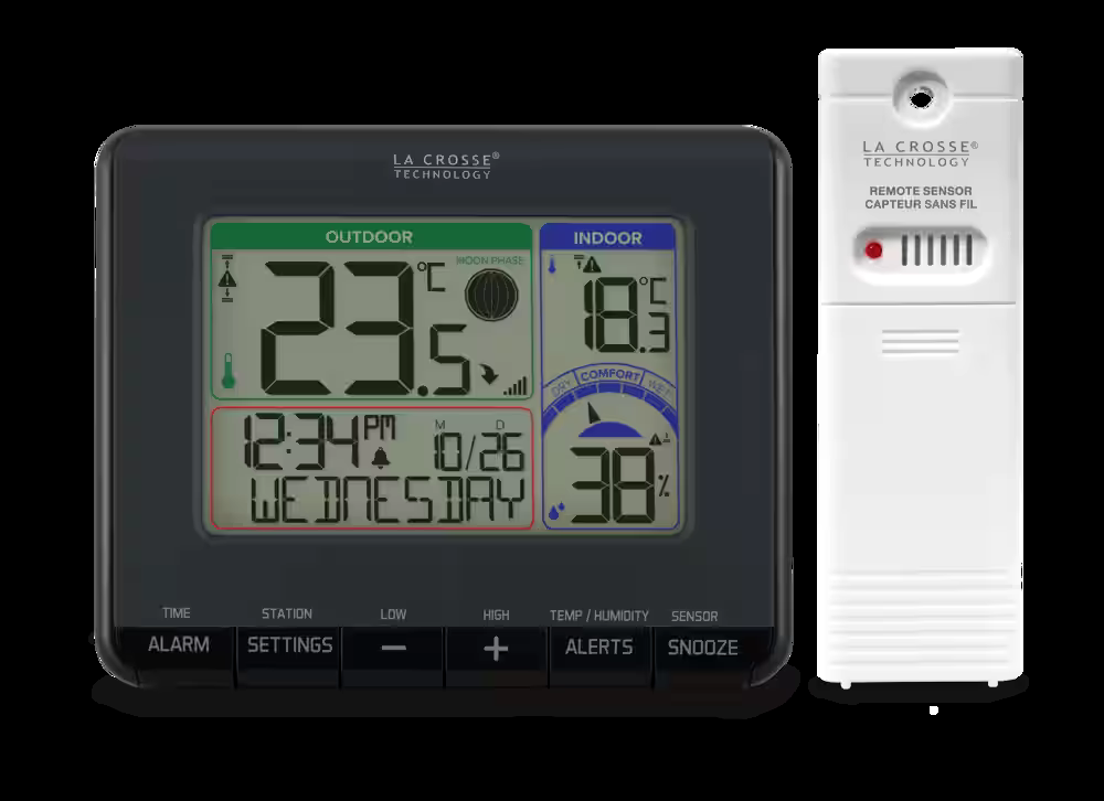 La Crosse Wireless Weather Station Digital Thermostat
