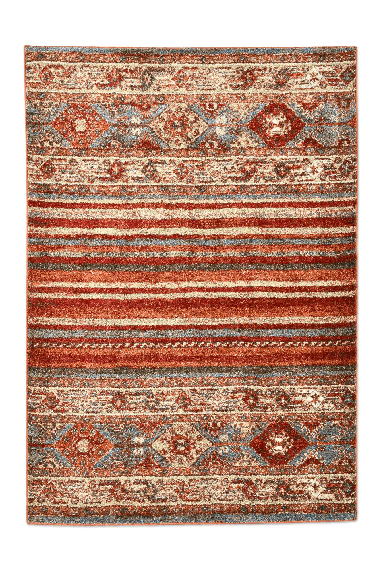 FELICIA - Tapis tissé à la machine en polypropylène - rouge multi 160x230 cm