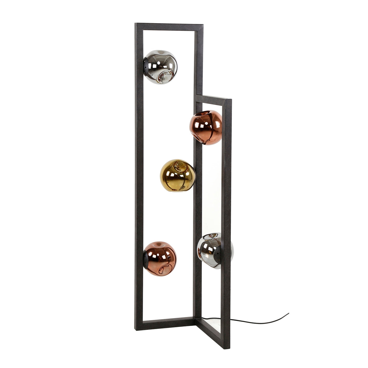 Giga Meubel Vloerlamp Stellar - Multicolor Glas - 30x30x130cm