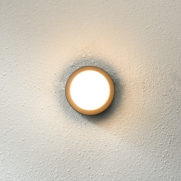 Kinkiet zewnętrzny Rosta czarny piaskowany LED 5W 3000K 450lm Italux
