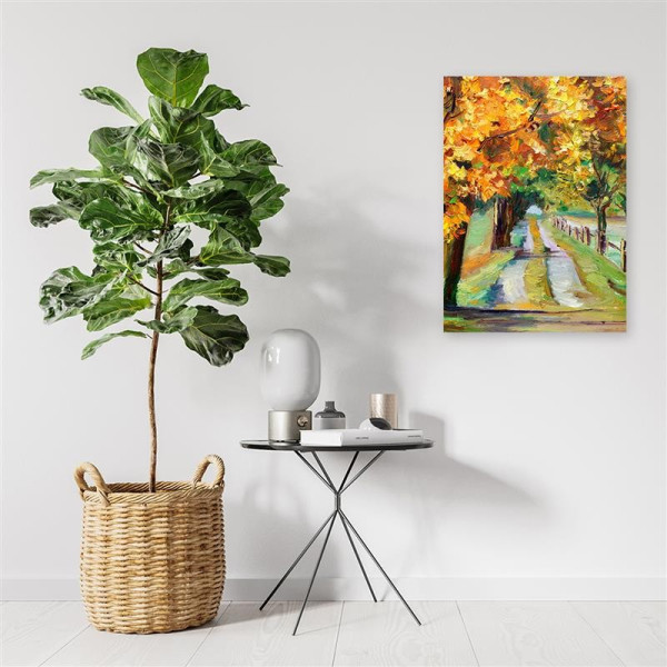Feeby Obraz na płótnie Jesienna droga jak malowana 40x60