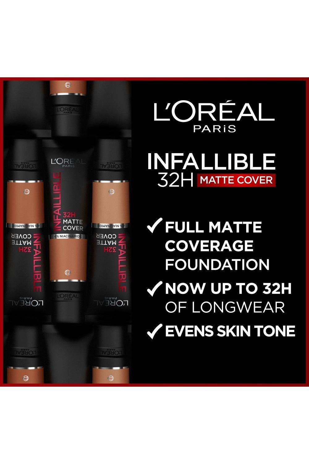 L'Oréal Paris Infaillible 32H Matte Cover Liquid Foundation
