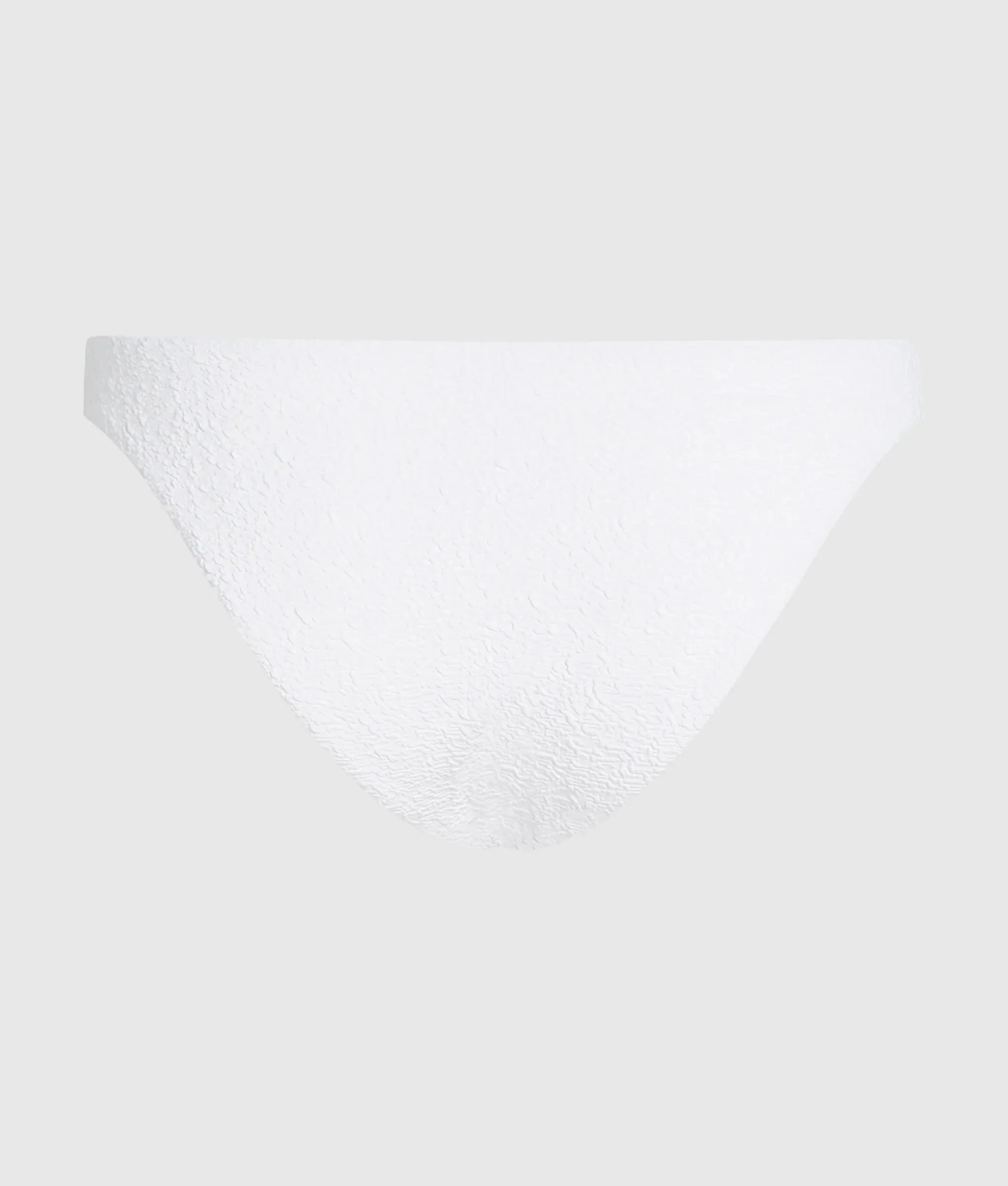 Bas de bikini texturé orné de perles fantaisie