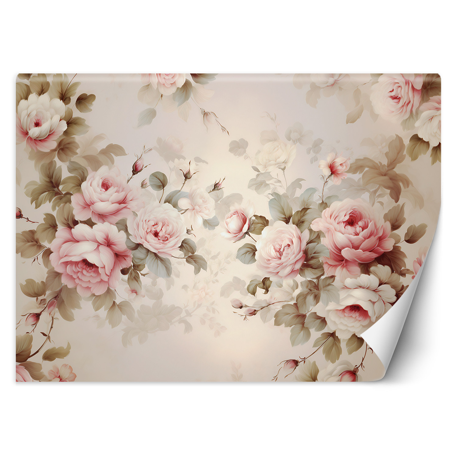 Feeby Fototapeta, Roże Shabby Chic 150x105