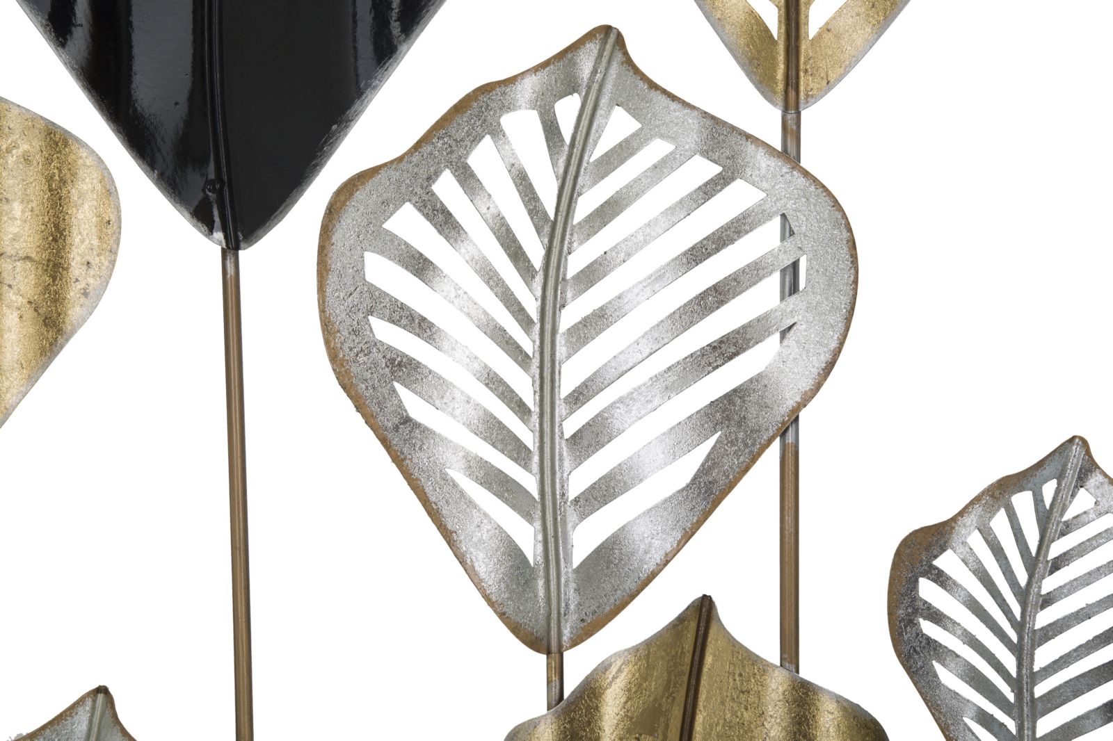 3D decoratief paneel in veelkleurig metaal 120x2,5x78,5 cm