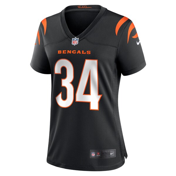 Khalil Herbert Cincinnati Bengals Nike Women's  Game Jersey -  Black