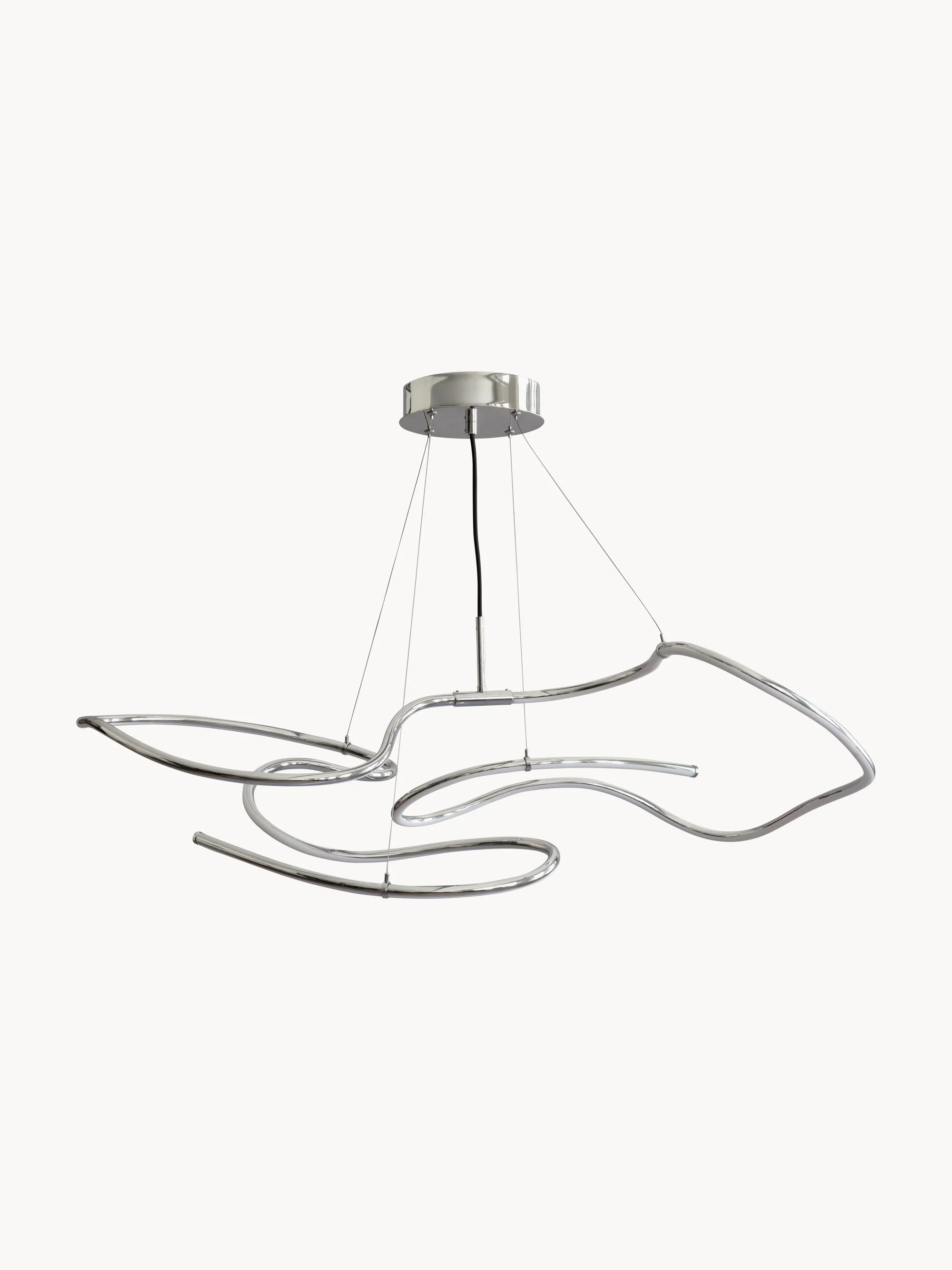 Großer LED-Kronleuchter Ghost