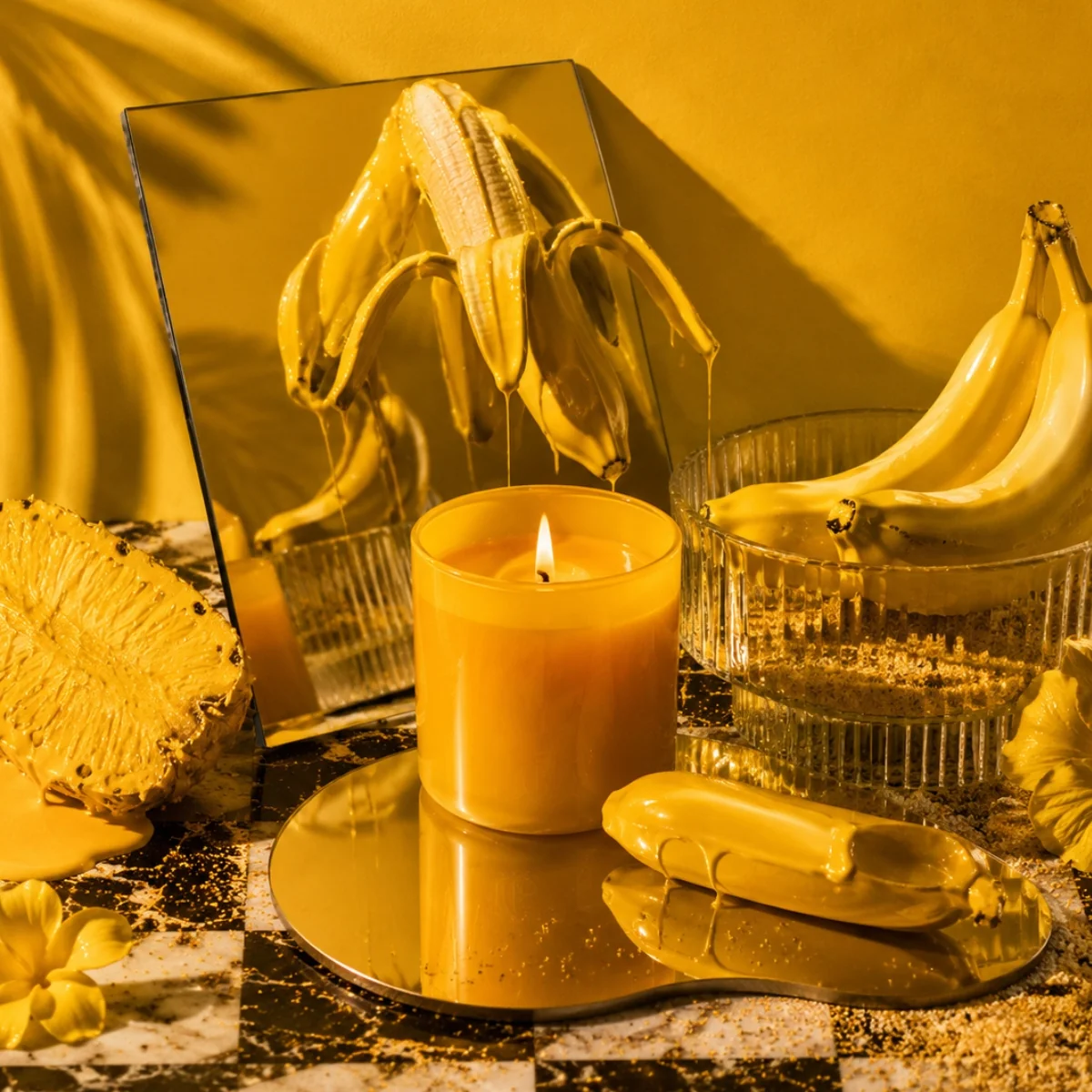 Banana Soleil Mini Jar Candle