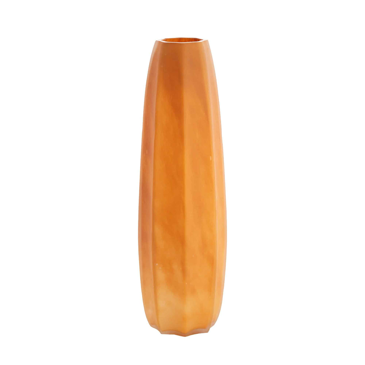 Light & Living vaas Bradley - bruin - Ø17cm