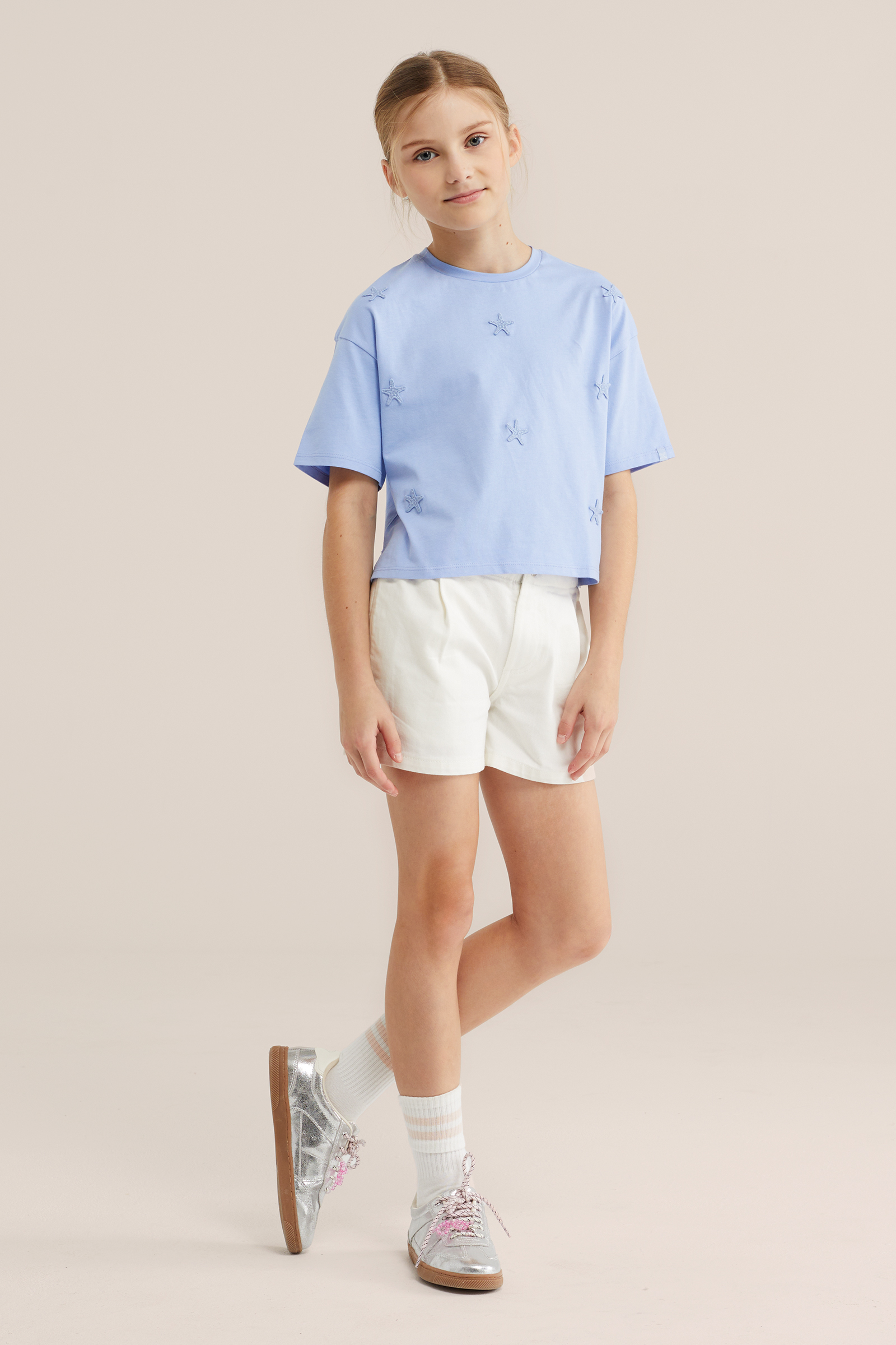 Meisjes T-shirt met embroideries