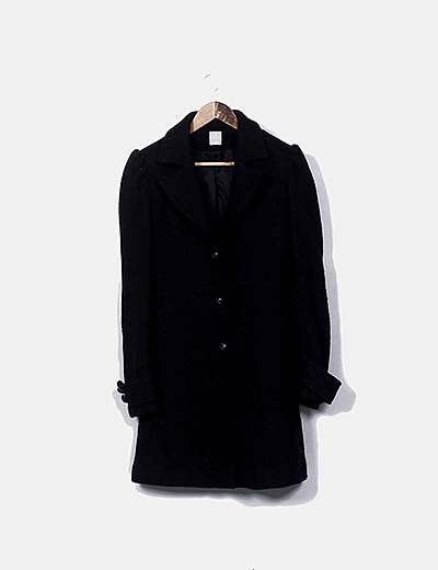 Camaïeu Textured black coat