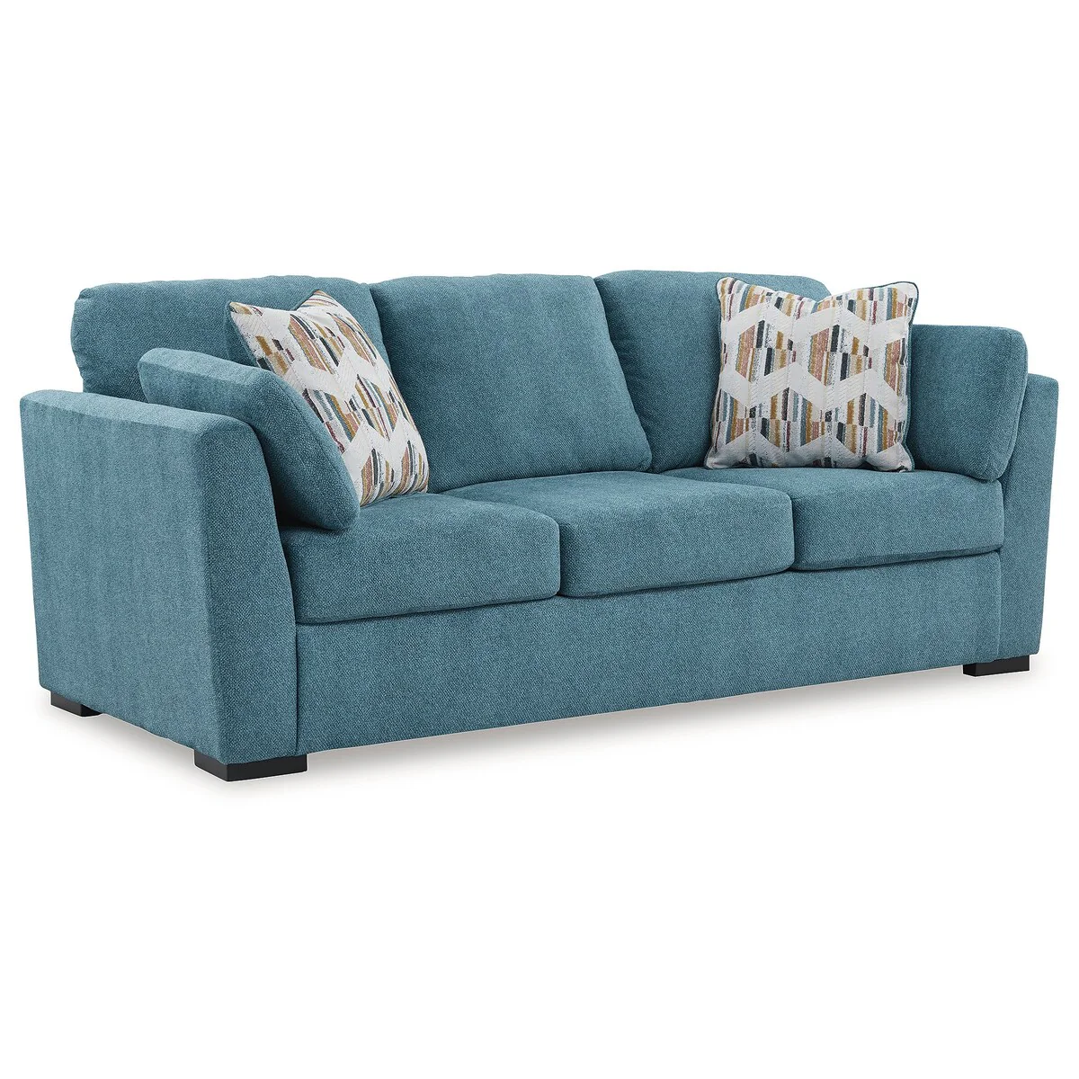 Signature Design by Ashley Keerwick Teal Queen Sofa Sleeper - 94 W x 41 D x 39 H