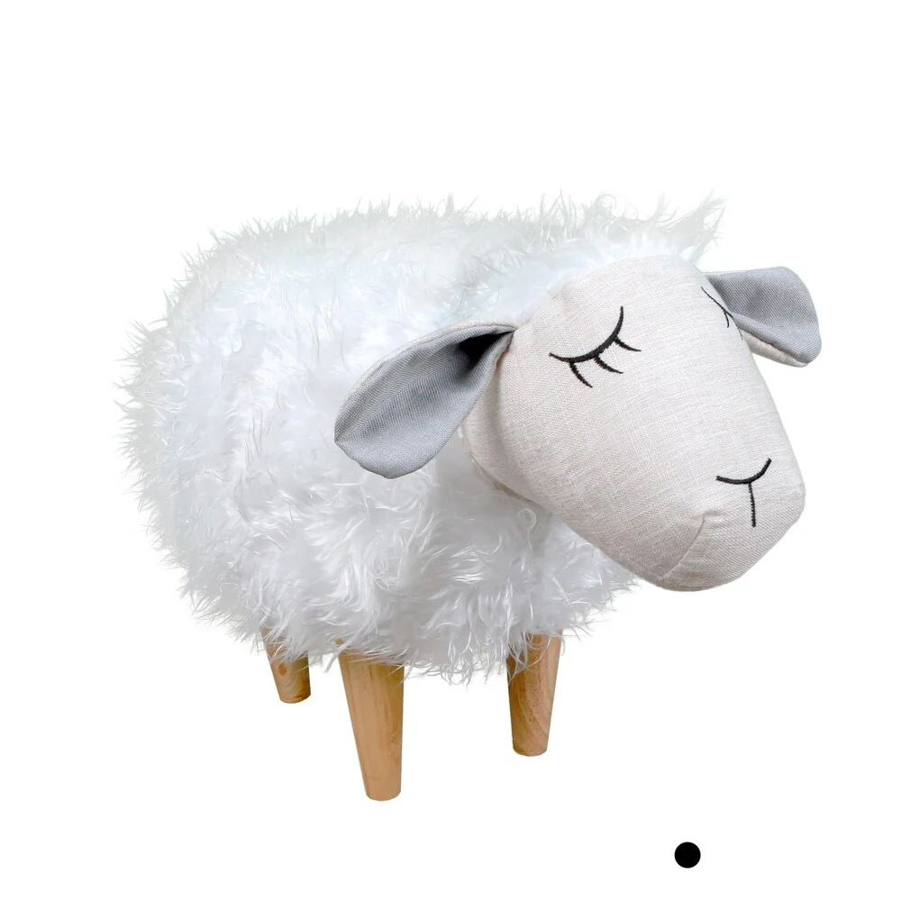 Sheepy the Sheep Kids Stool Ottoman
