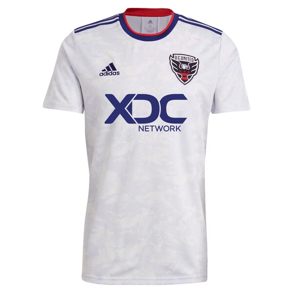 Edison Flores D.C. United adidas 2022 The Marble Replica Player Jersey - White