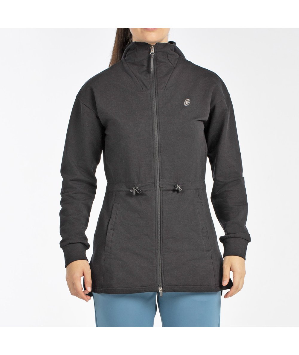 SUDADERA BULLPADEL BALDA NEGRO