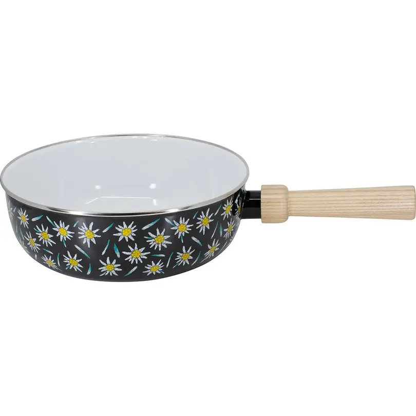Fondue Caquelon Edelweiss Wiese