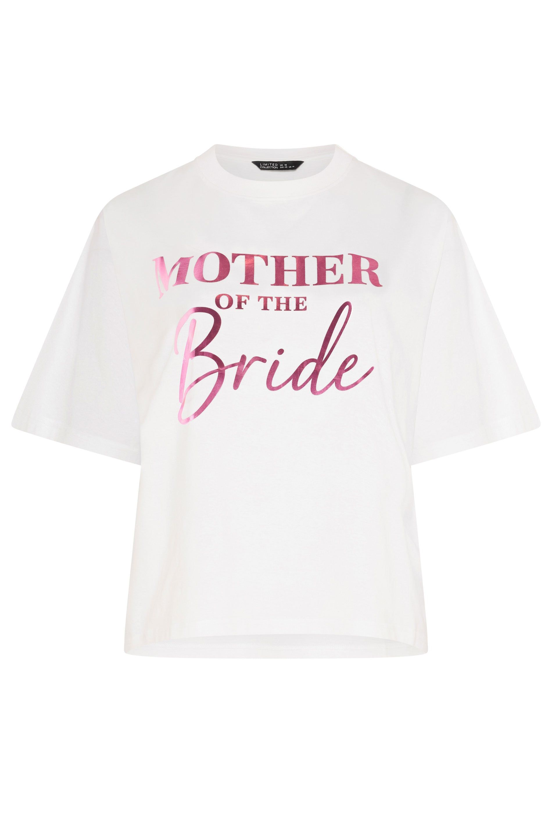 Yours Mother Of The Bride' Metallic T-Shirt