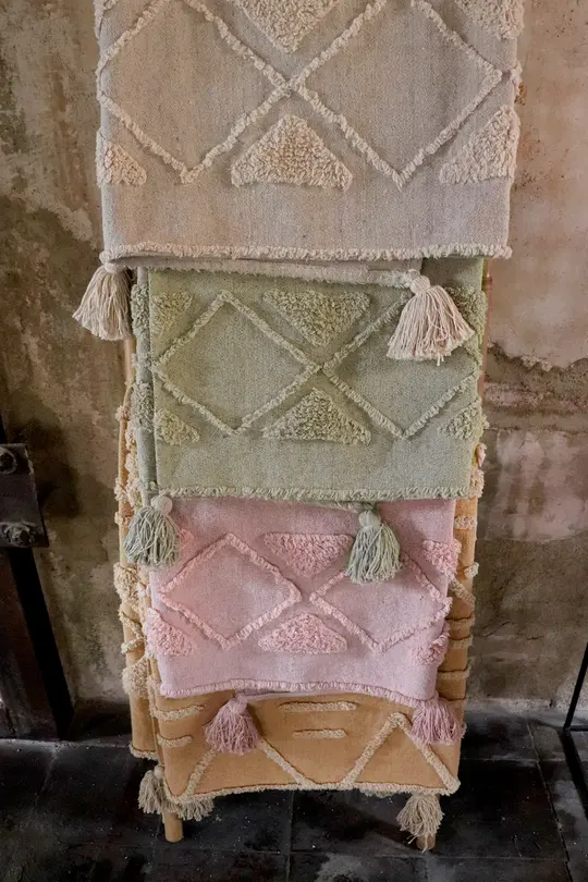 Baumwollteppich Tribu
