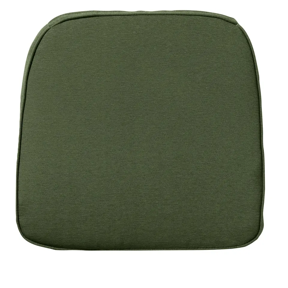 Madison - Zitkussen Wicker Panama green - Ca. 48x48 cm - Set van 4