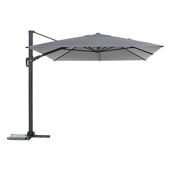 Parasol déporté Suenyo Sunbrella blé 4x3m - Hespéride