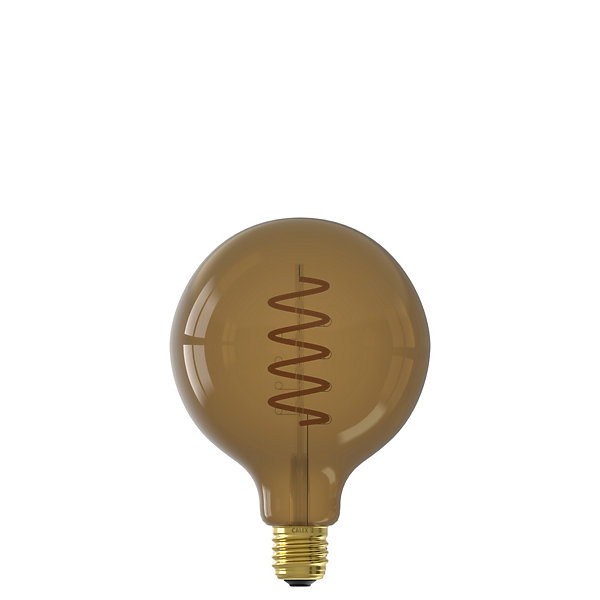 Ampoule LED décorative globe E27 120lm blanc chaud dimmable 4W Calex