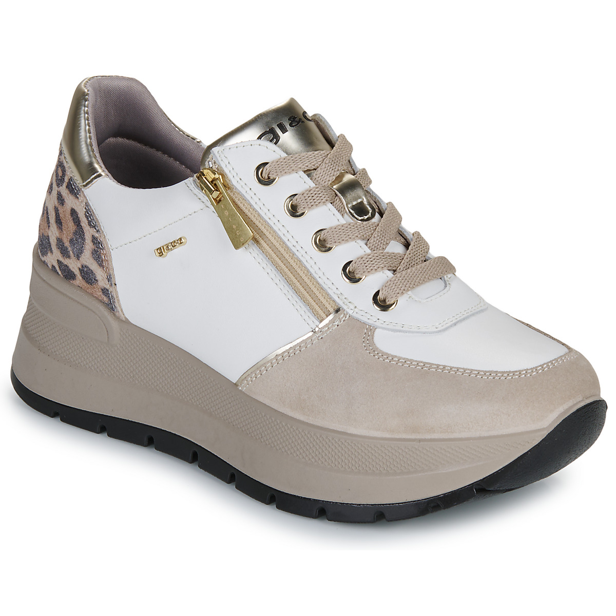 IgI&CO - D.KOLA - White / Beige / Leopard