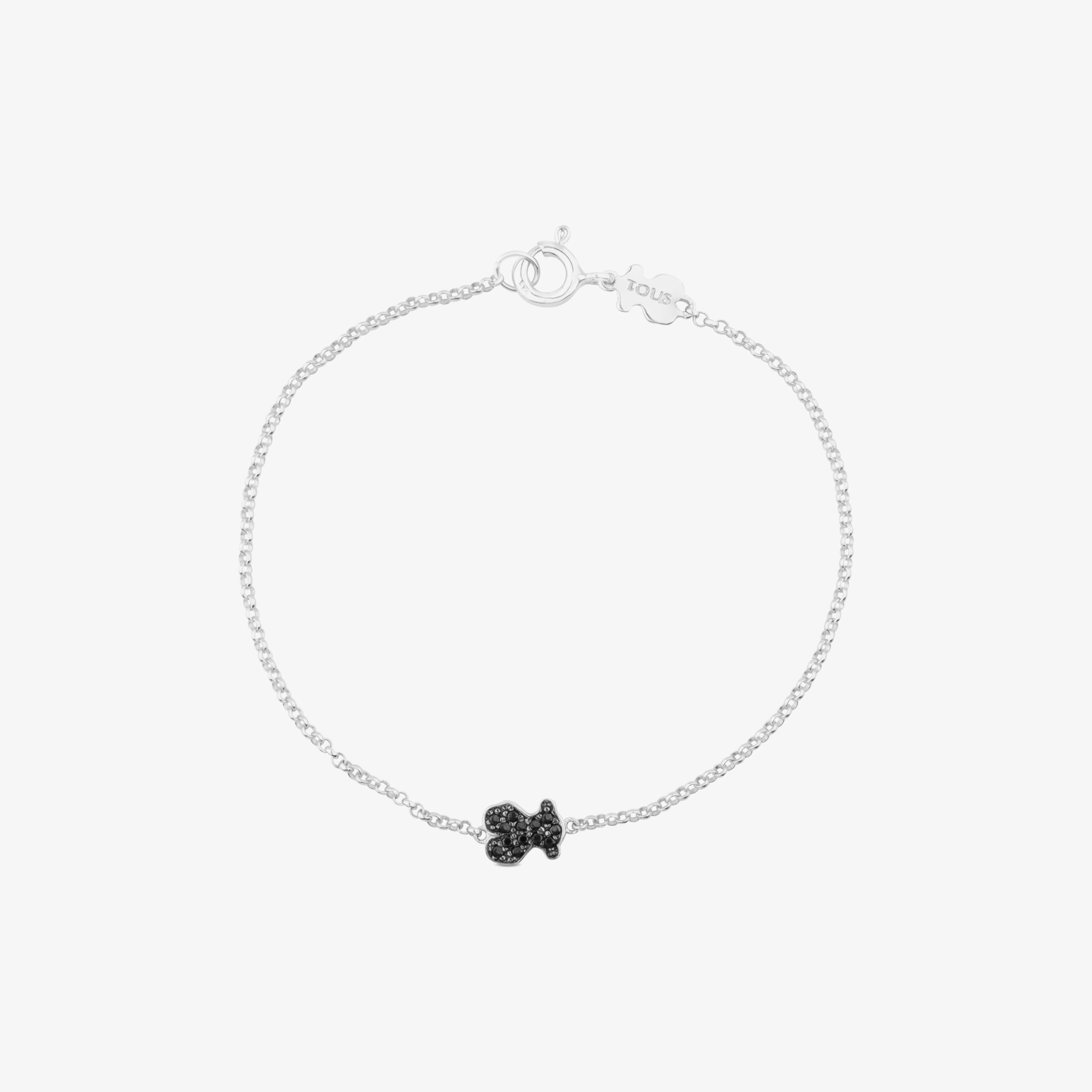 Pulsera de plata con espinela Motif