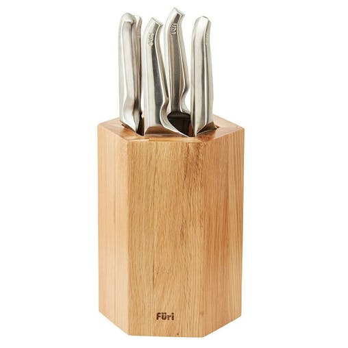 Furi Pro 7Pc Magnetic Hexagonal Block 7 Piece Knife Set