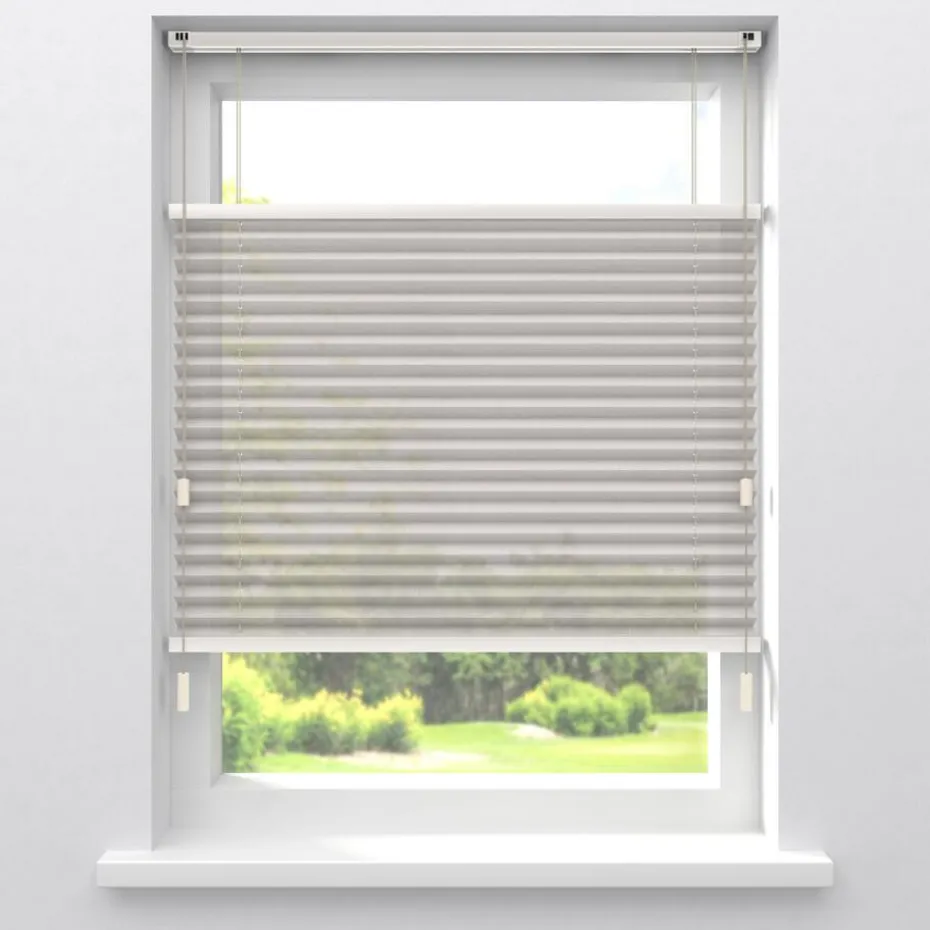 Kwantum Plisségordijnen | Fenstr Plissé Fenna  Transparant Zand