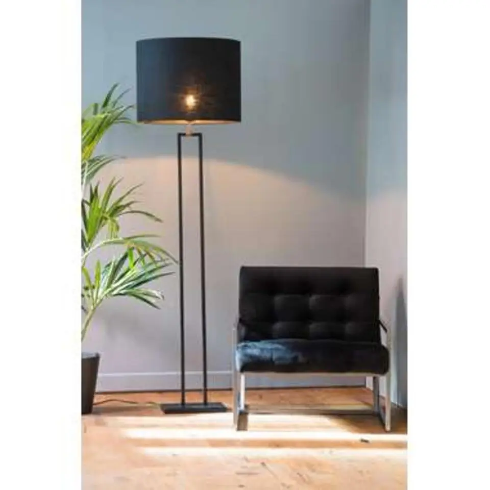 Vloerlamp SHIVA - mat zwart