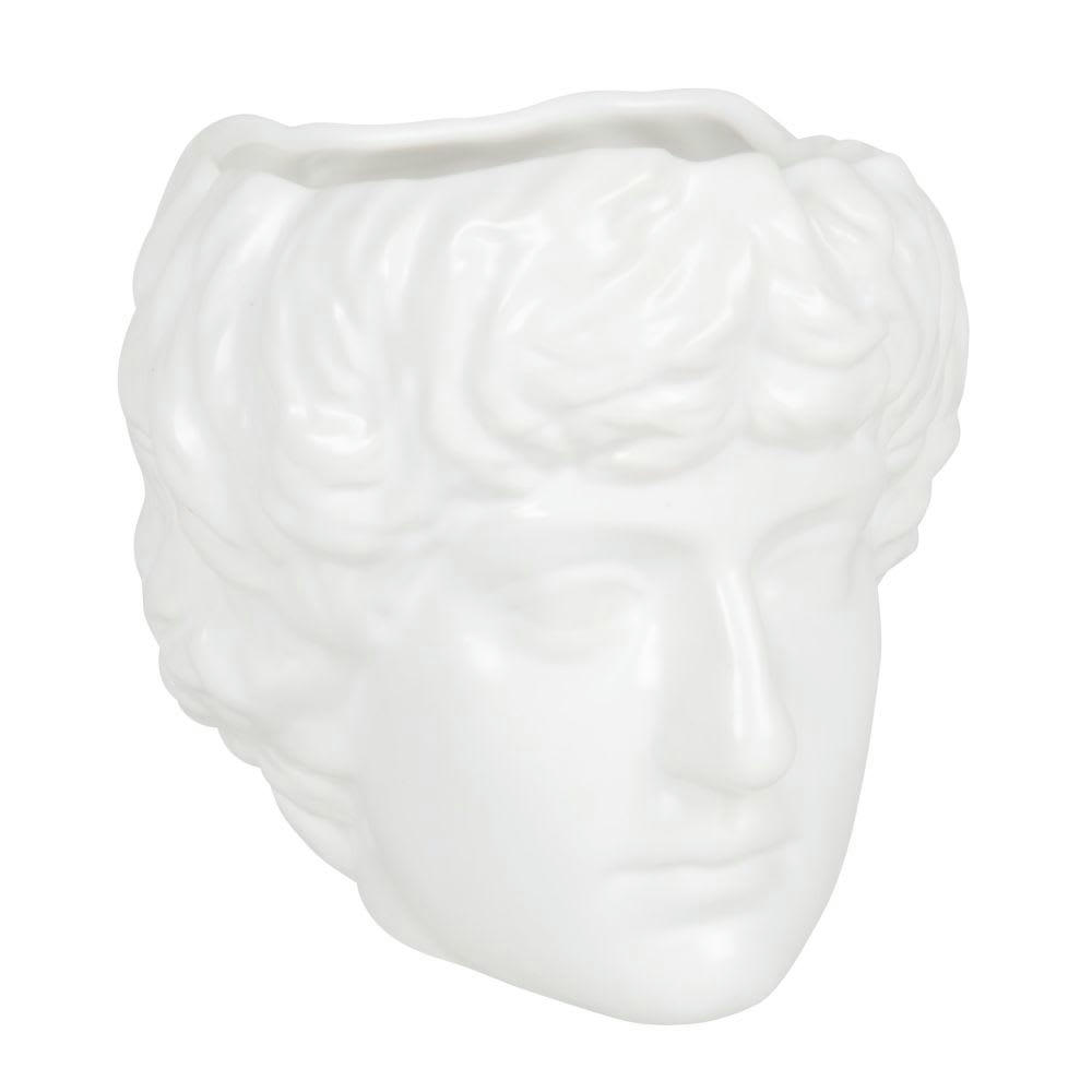 WILS - Pot à crayons en porcelaine blanche