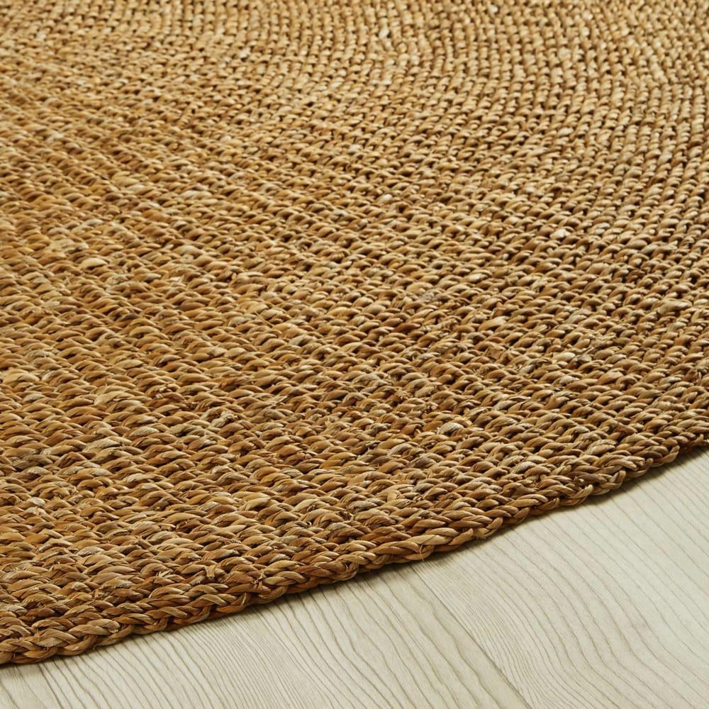 Enso - Tapis tissé en jonc de mer D.180cm ENSO