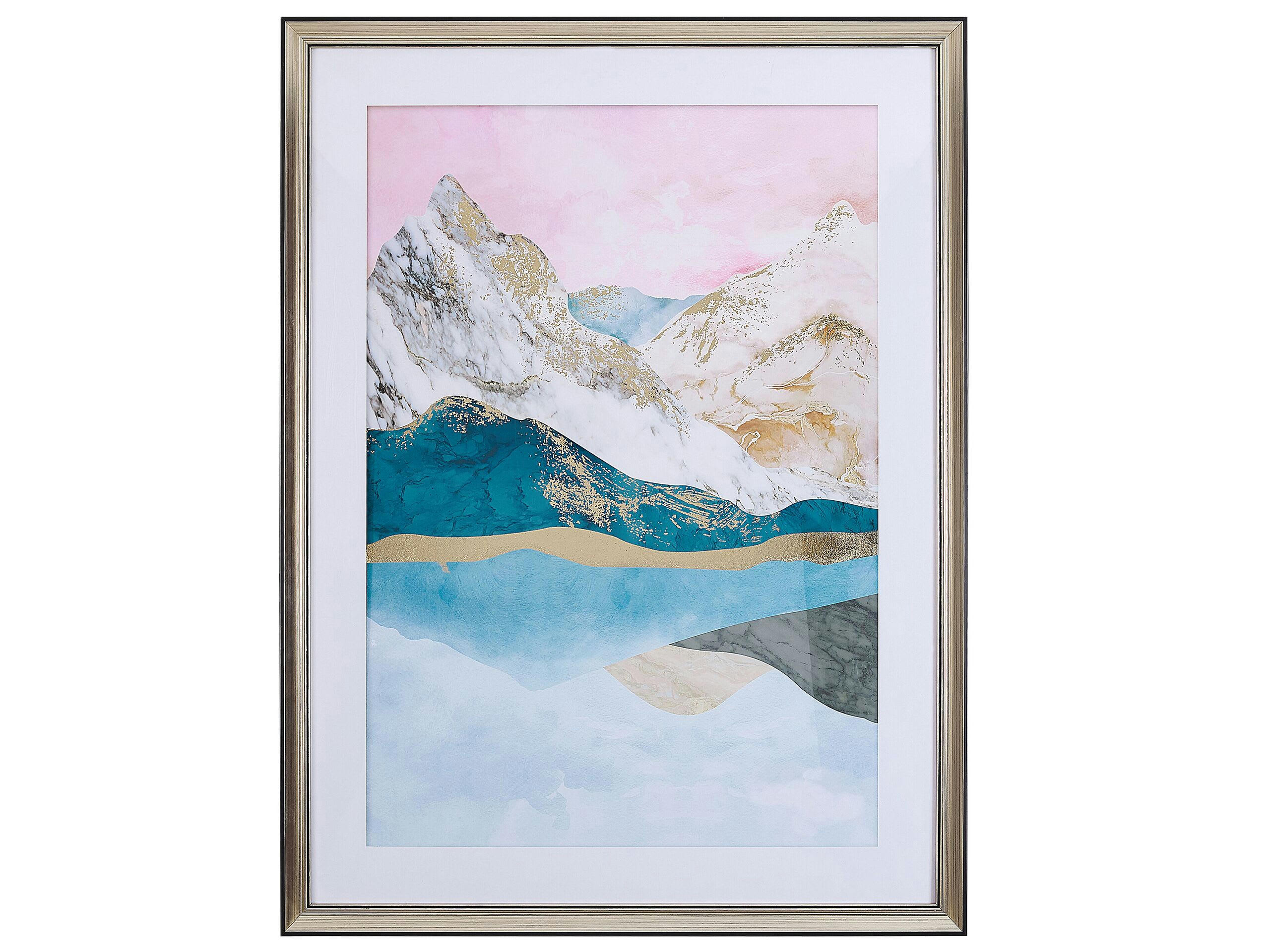 ENEWARI - Tableau décoratif multicolore 60 x 80 cm