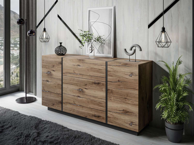 Komoda z szufladami ONYX LOFT PUSH