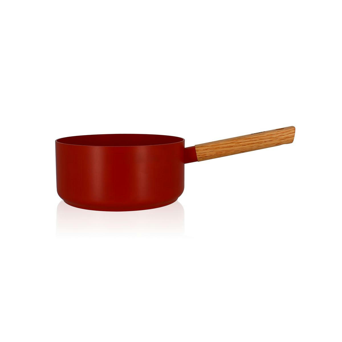 ECTOR - Casserole en aluminium/céramique paprika Ø20cm - compatible induction