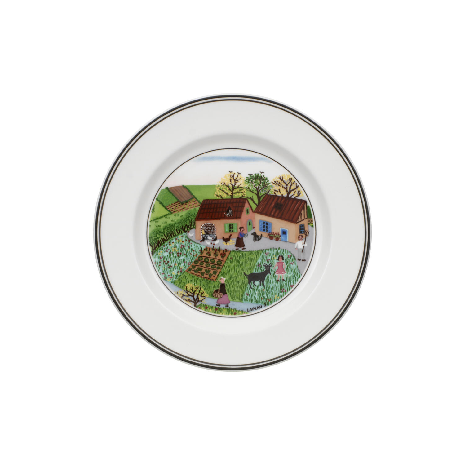 Design Naif tallerken ø 17 cm, farm