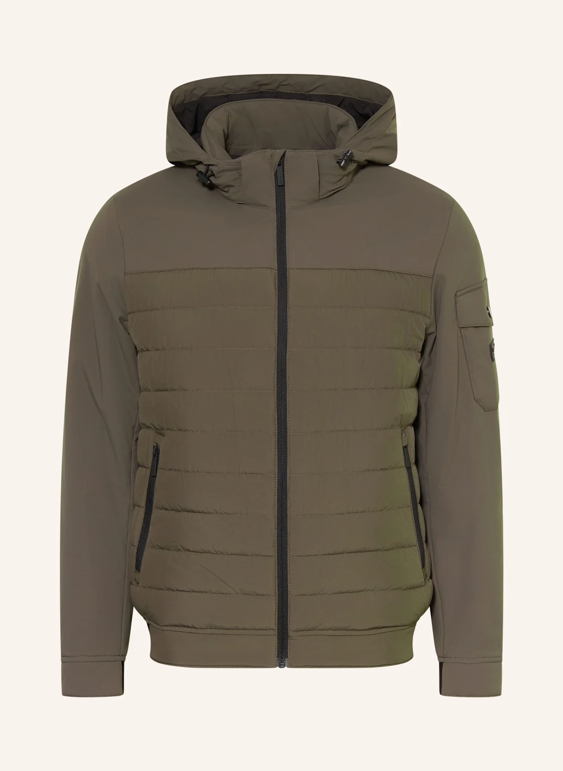 bugatti Blouson mit abnehmbarer Kapuze